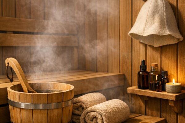 Heimsauna richtig ausstatten: Diese Essentials gehören einfach dazu