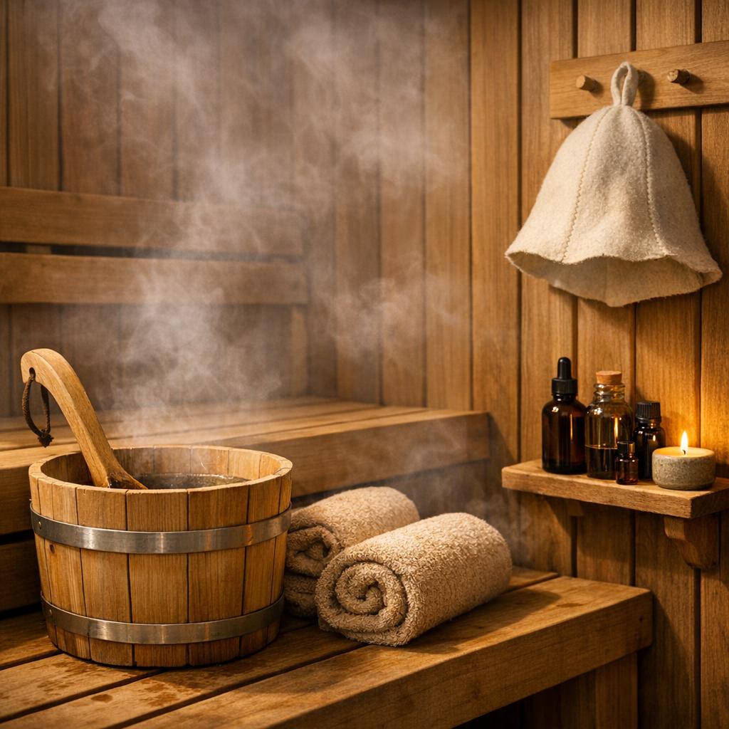 Heimsauna richtig ausstatten: Diese Essentials gehören einfach dazu