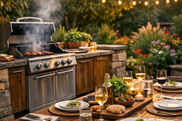 So gelingt der Traum vom perfekten Außenkochplatz – was wirklich zählt